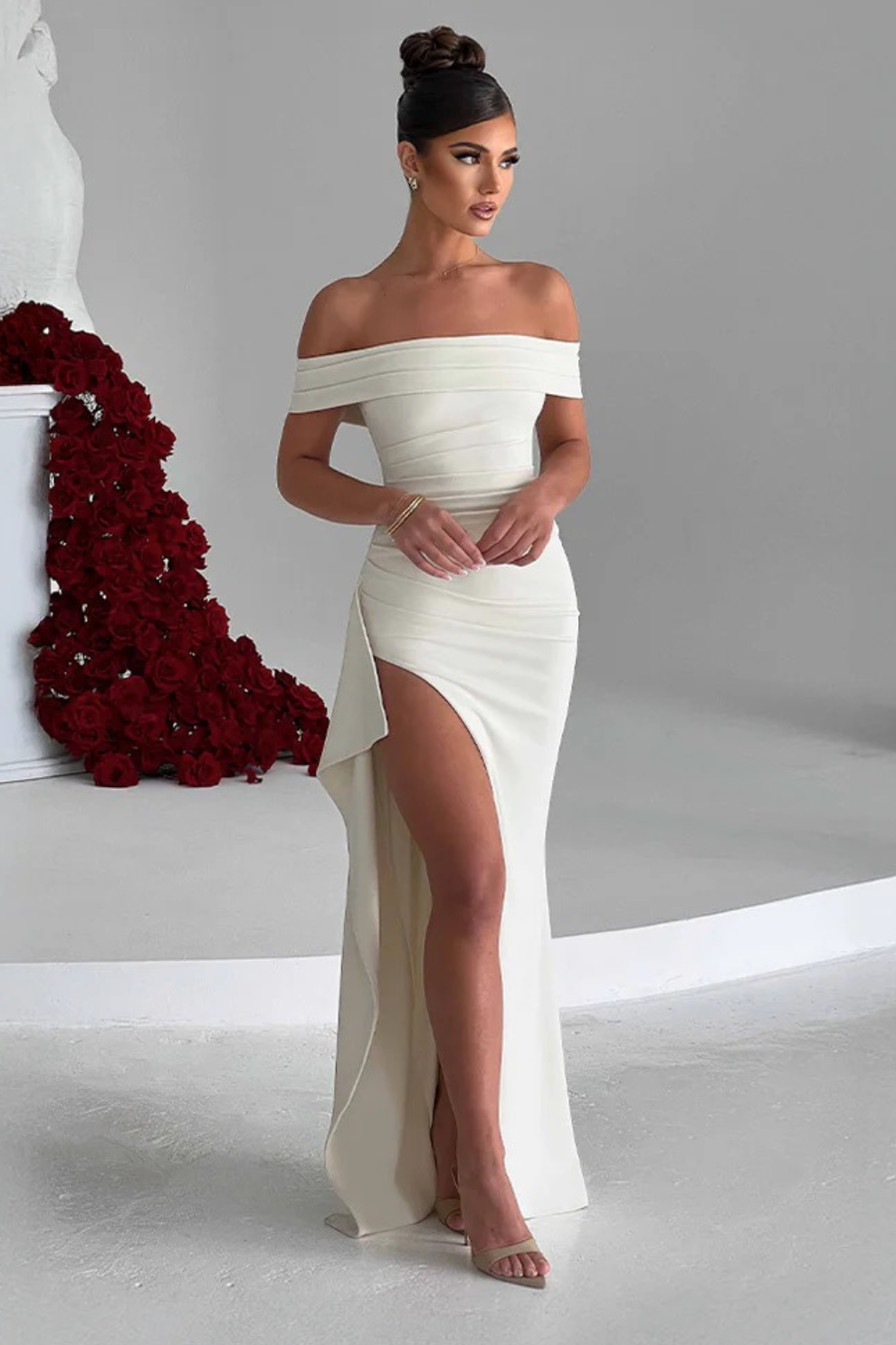 Alexia - Sculptée de Luxe Maxi Dress