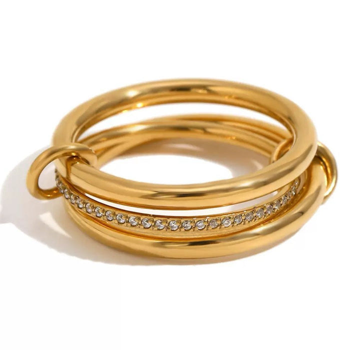 Trinity Sparkle Ring