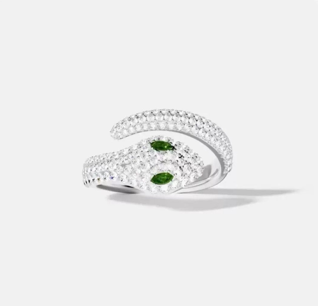Silver Snake Ring | 925 Sterling Silver