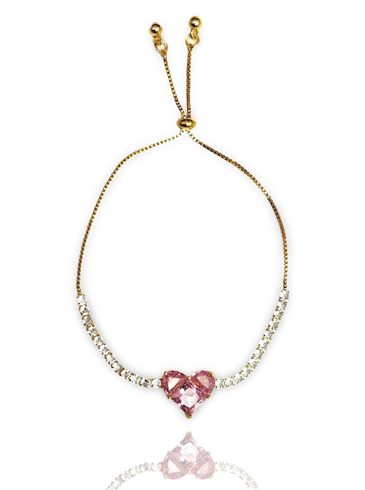 Heart Diamond Bracelet