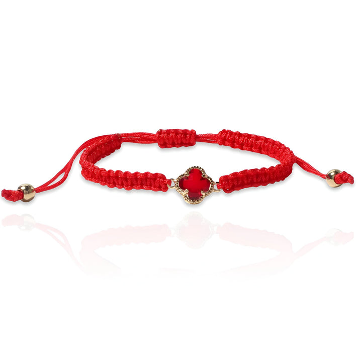 Clover Rope Bracelet