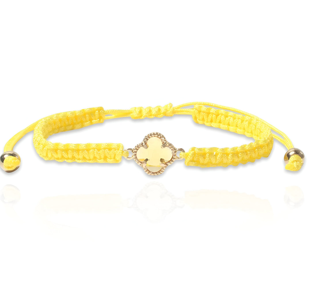 Clover Rope Bracelet