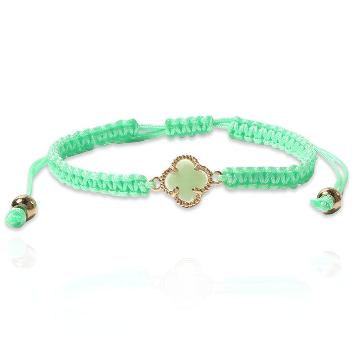 Clover Rope Bracelet