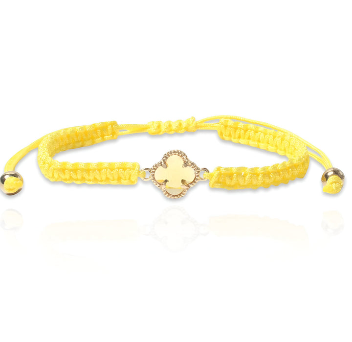Clover Rope Bracelet