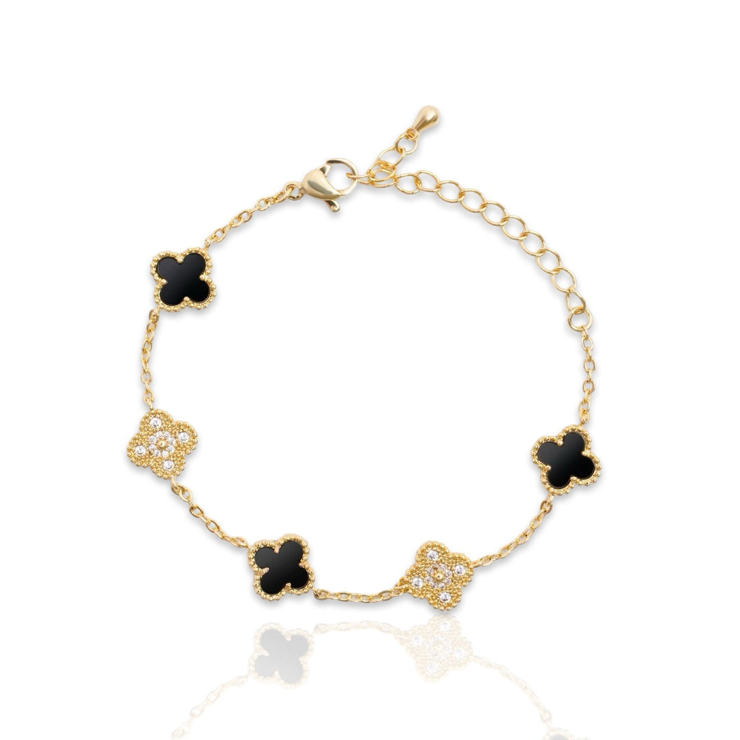 Mini Diamond Flower Bracelet