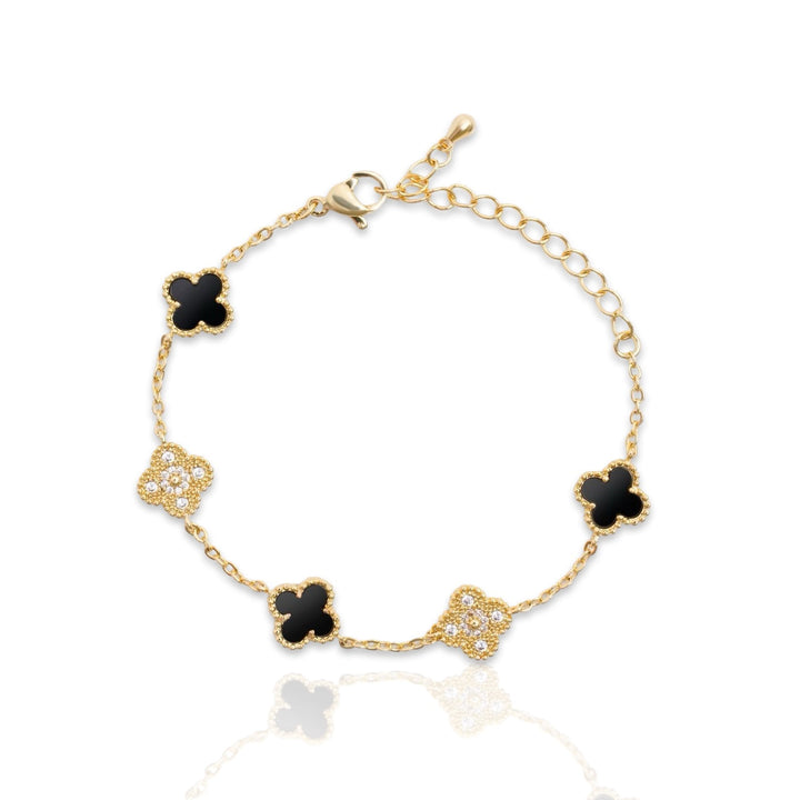 Mini Diamond Flower Bracelet