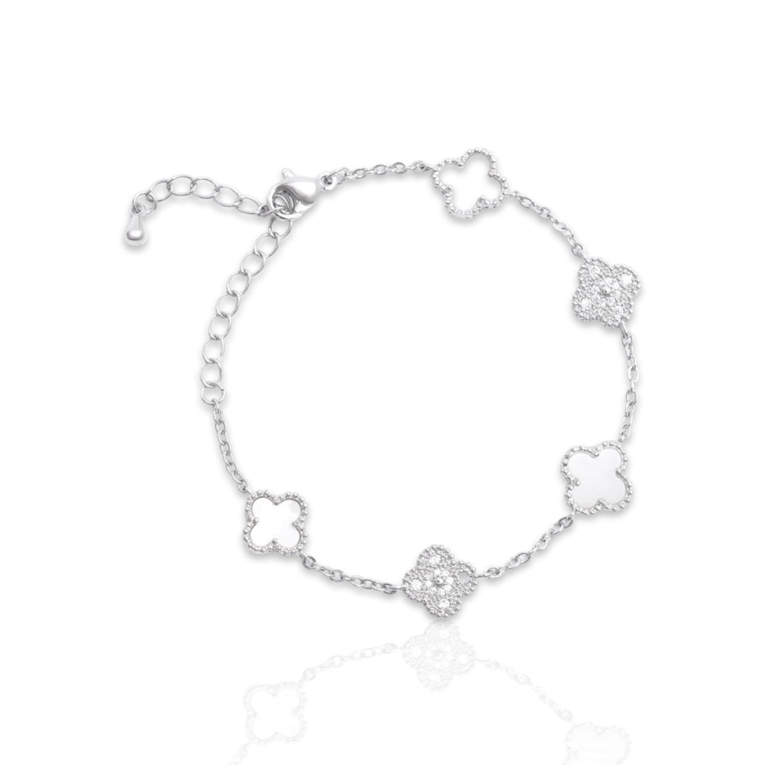 Mini Diamond Flower Bracelet