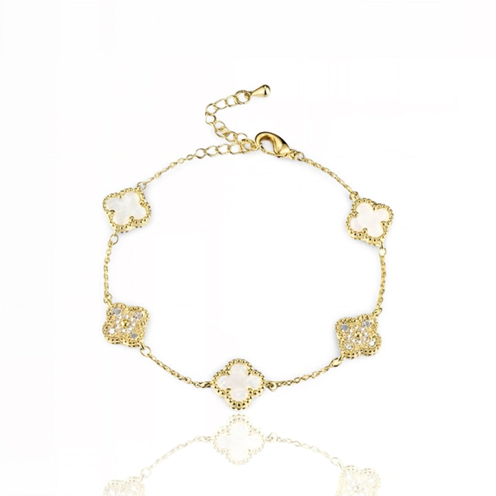 Mini Diamond Flower Bracelet